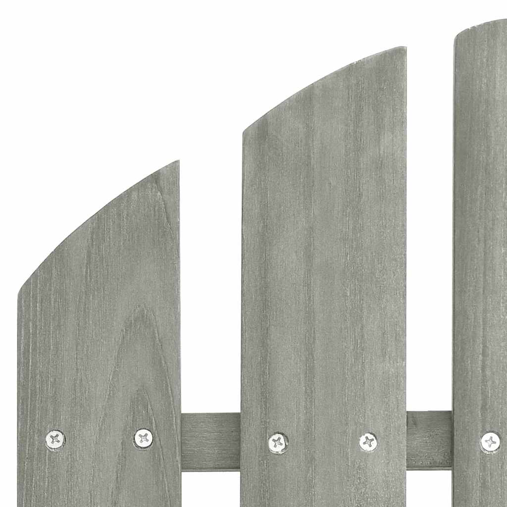 vidaXL Garden Rocking Chair | Grey | Hardwood | Standard | Durable