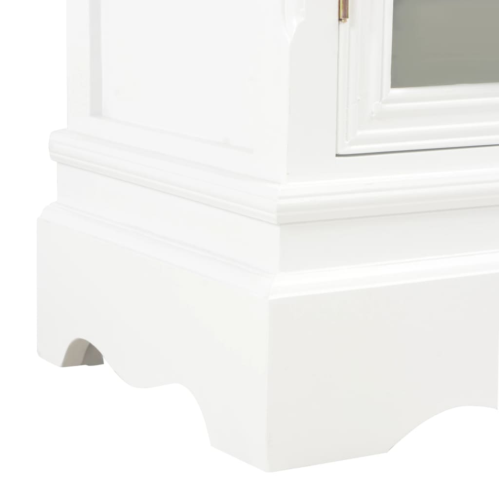 vidaXL Sideboard White 70x28x70 cm Solid Pine Wood