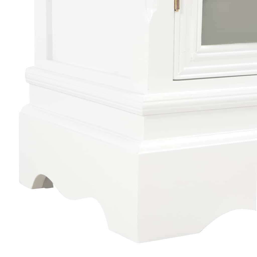 280027 vidaXL Sideboard White 70x28x70 cm Solid Pine Wood