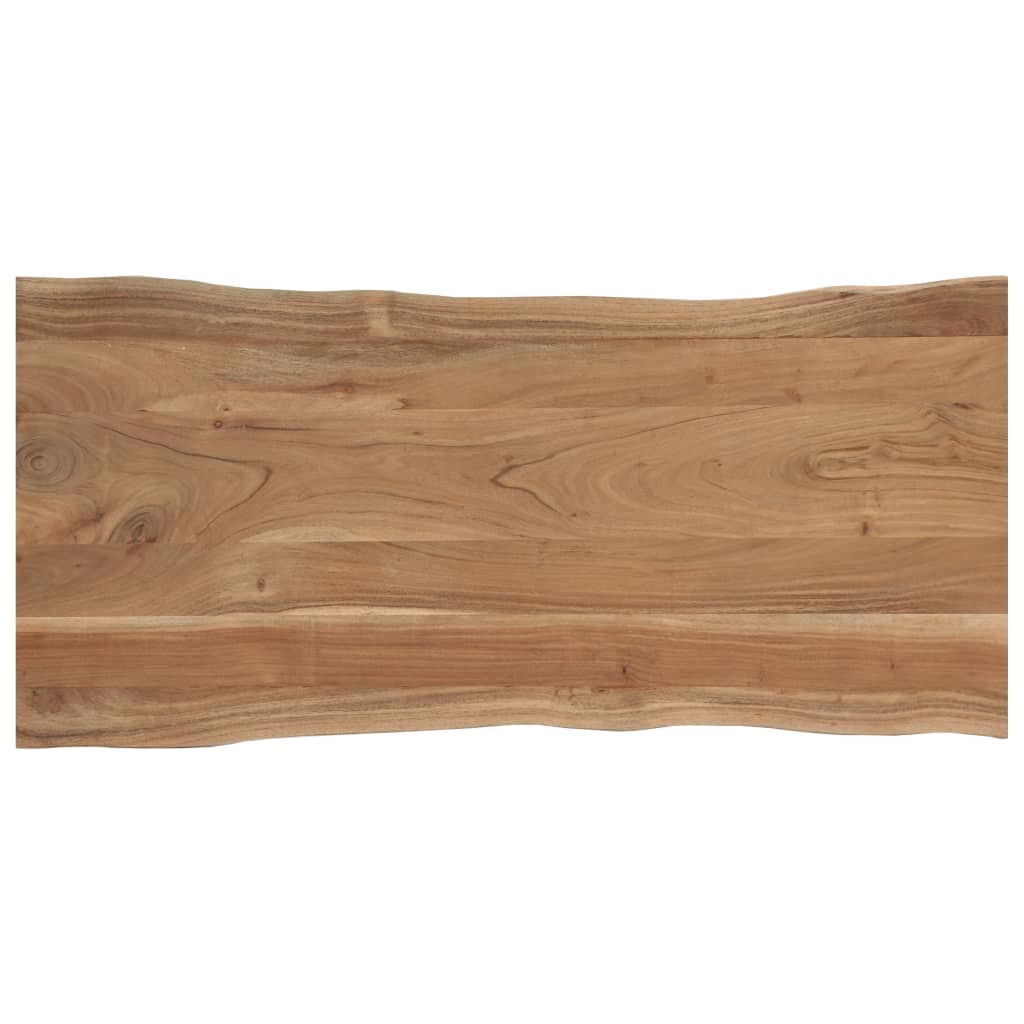 vidaXL Dining Table 120x58x76 cm Solid Acacia Wood