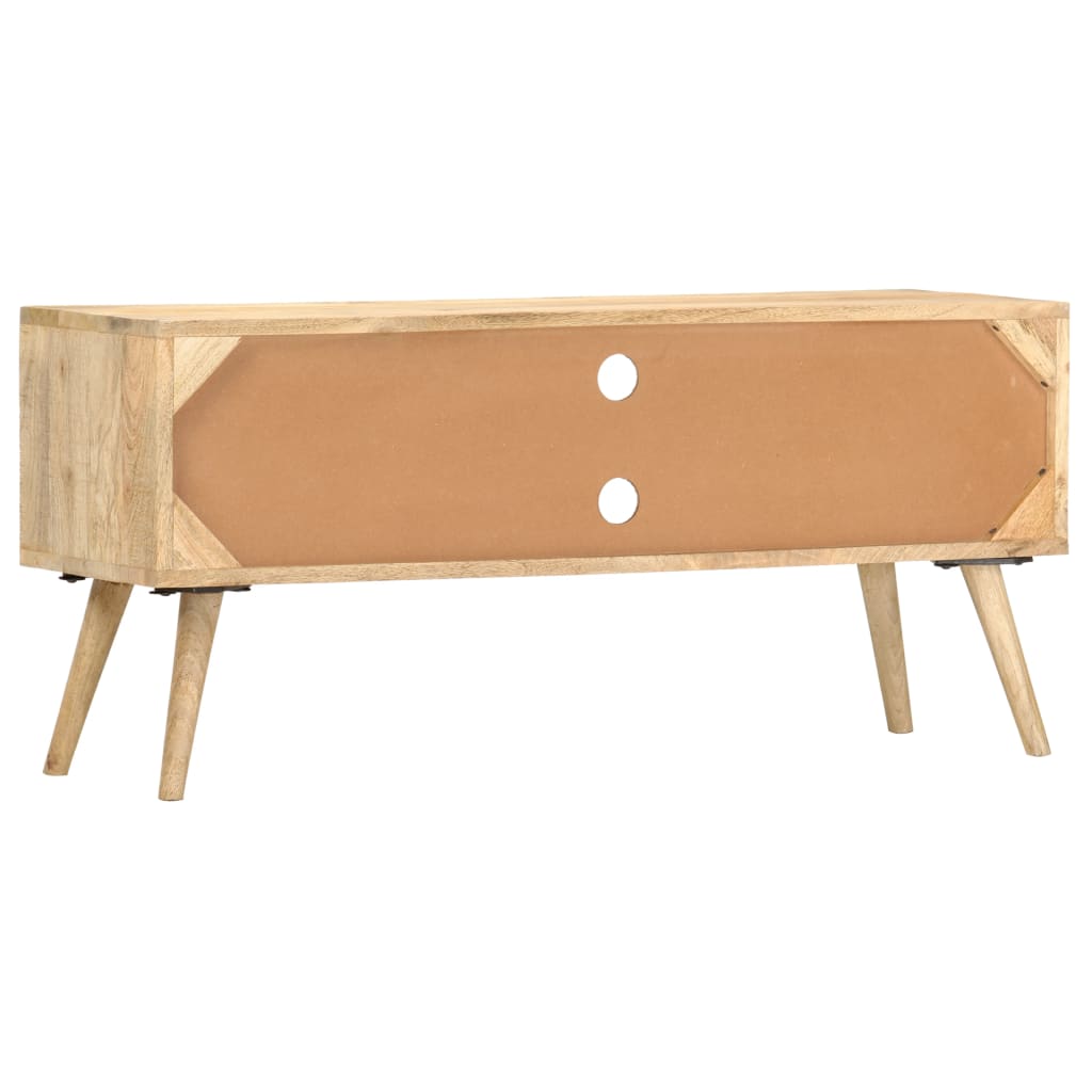 247999 vidaXL TV Cabinet 100x30x45 cm Solid Mango Wood