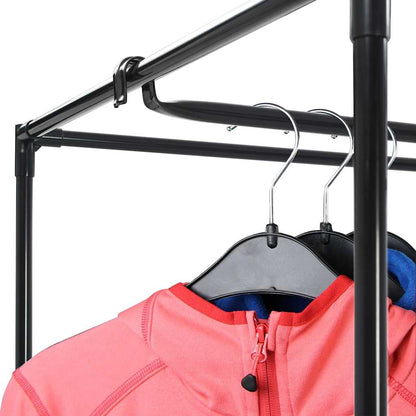 vidaXL Wardrobe Black 75x50x160 cm