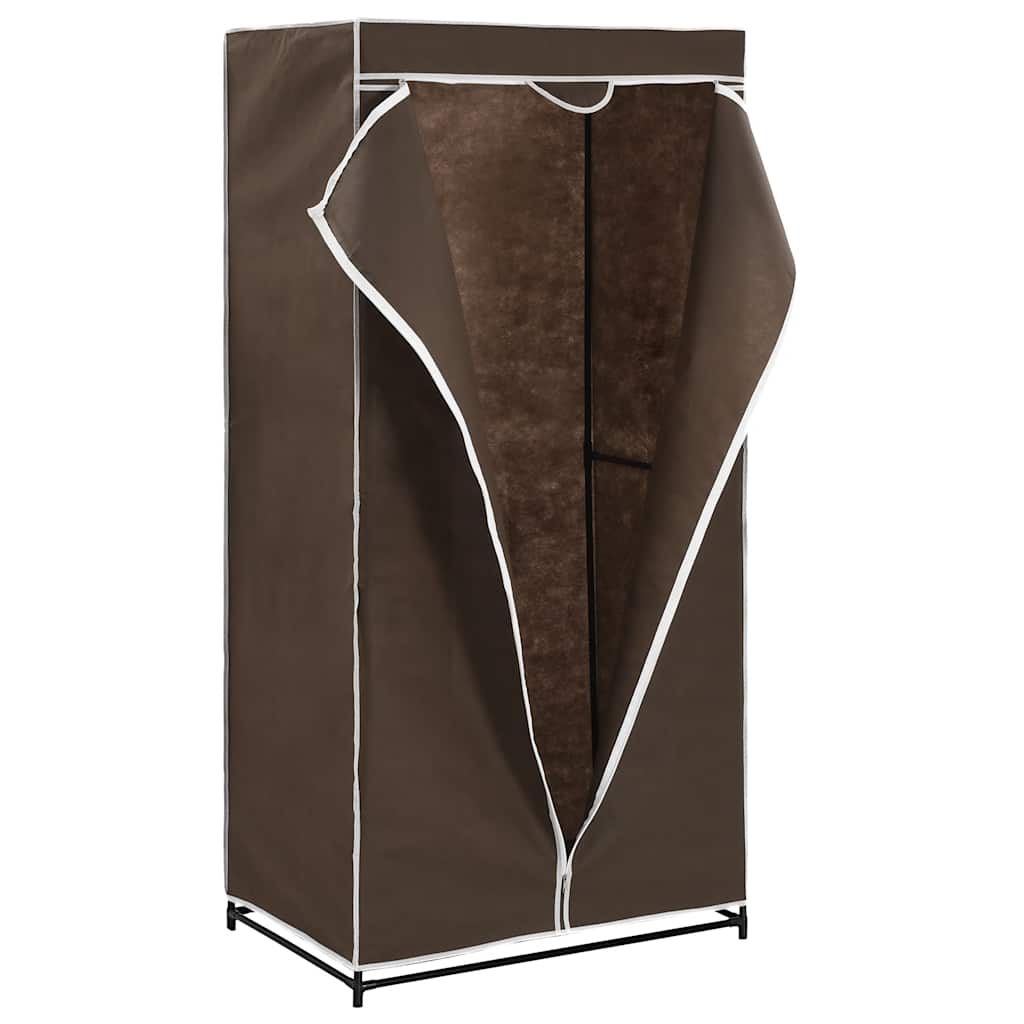 282438 vidaXL Wardrobe Brown 75x50x160 cm