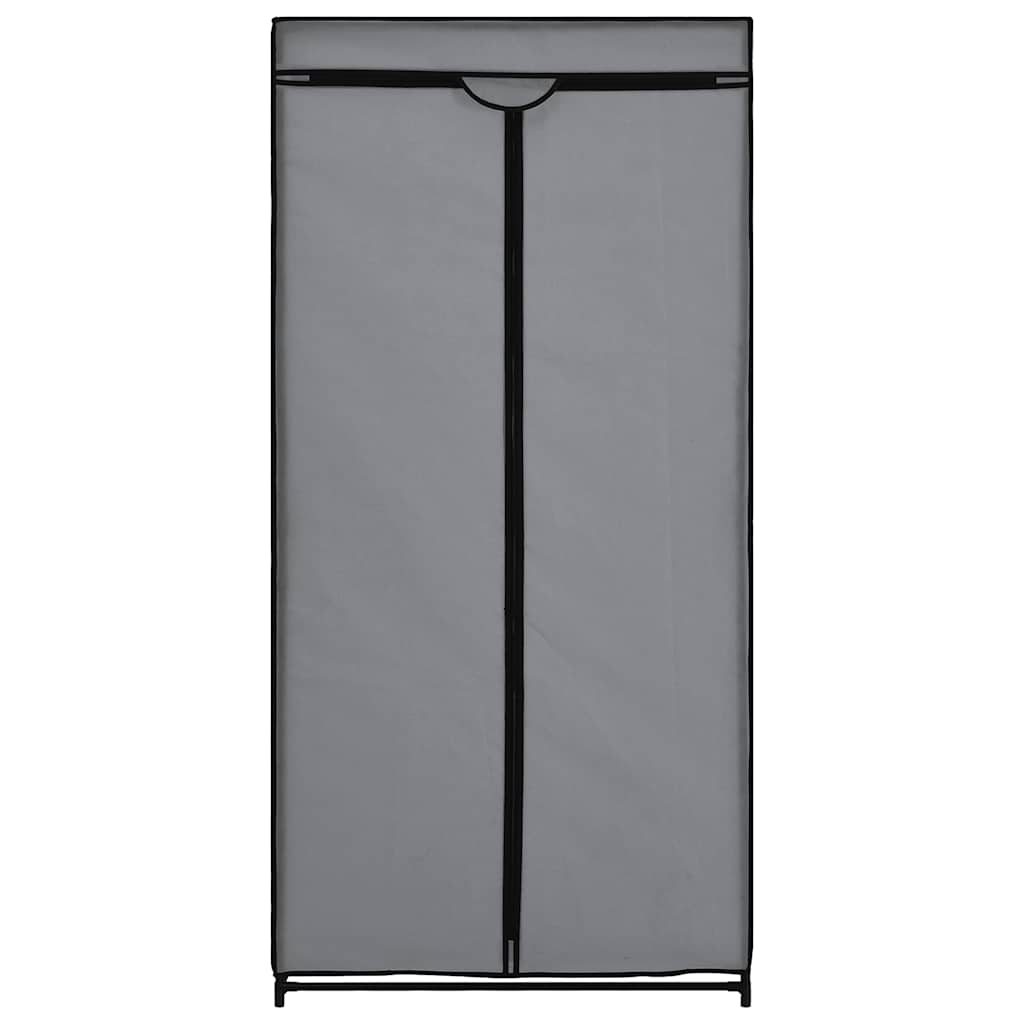 vidaXL Wardrobe Grey 75x50x160 cm