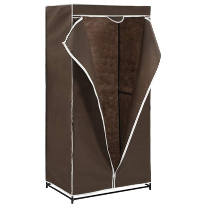 282442 vidaXL Wardrobes 2 pcs Brown 75x50x160 cm