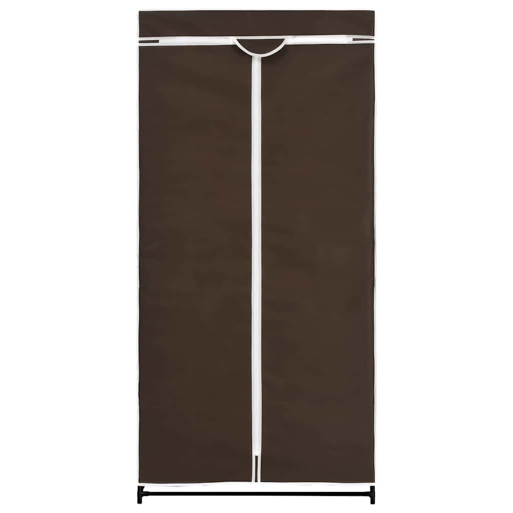 282442 vidaXL Wardrobes 2 pcs Brown 75x50x160 cm