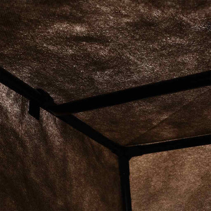 282442 vidaXL Wardrobes 2 pcs Brown 75x50x160 cm