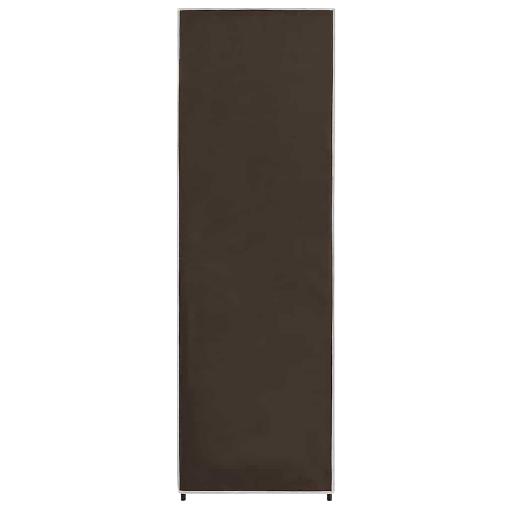282458 vidaXL Wardrobe Brown 87x49x159 cm Fabric