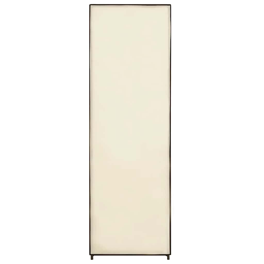 282459 vidaXL Wardrobe Cream 87x49x159 cm Fabric