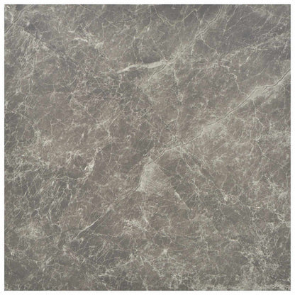 vidaXL Flooring Planks 55 pcs Black 5.11 m² PVC