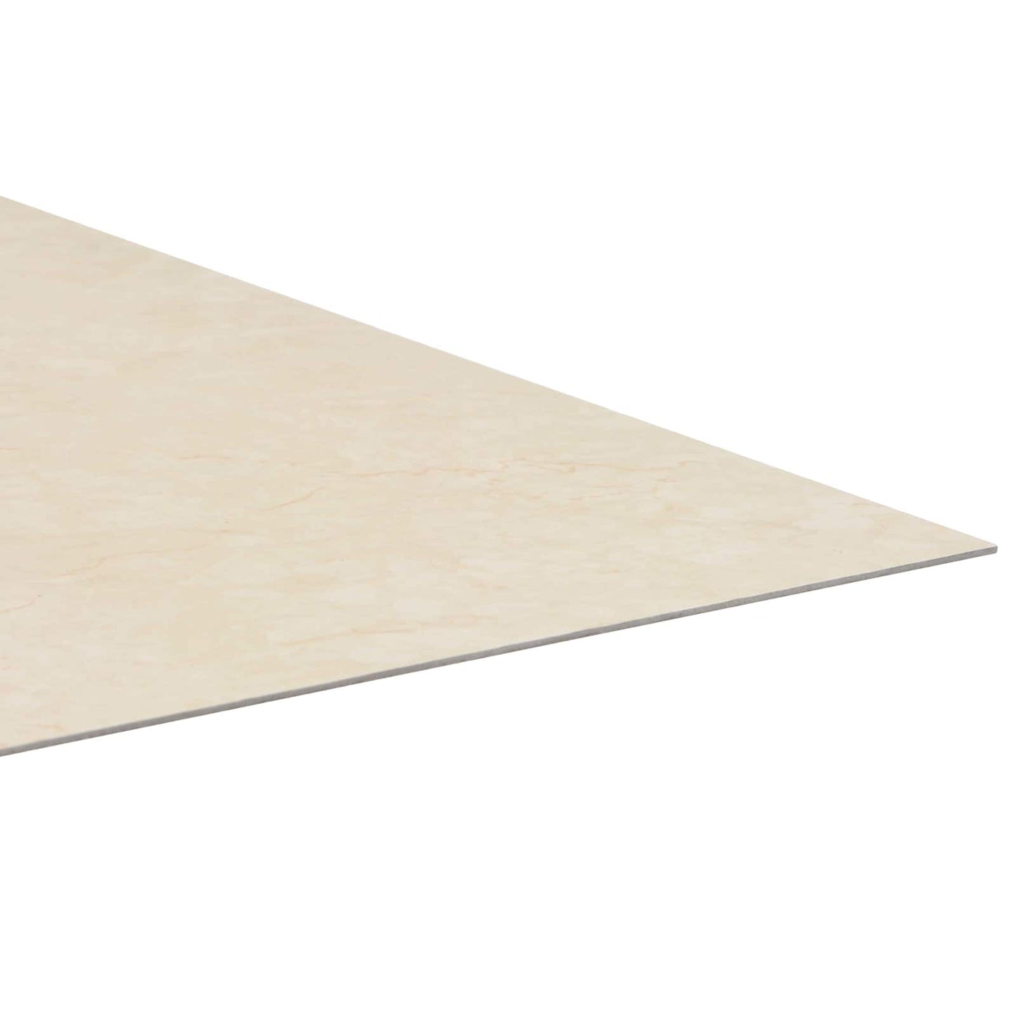 vidaXL Flooring Planks 5.11 m² 55 pcs PVC Dark Beige