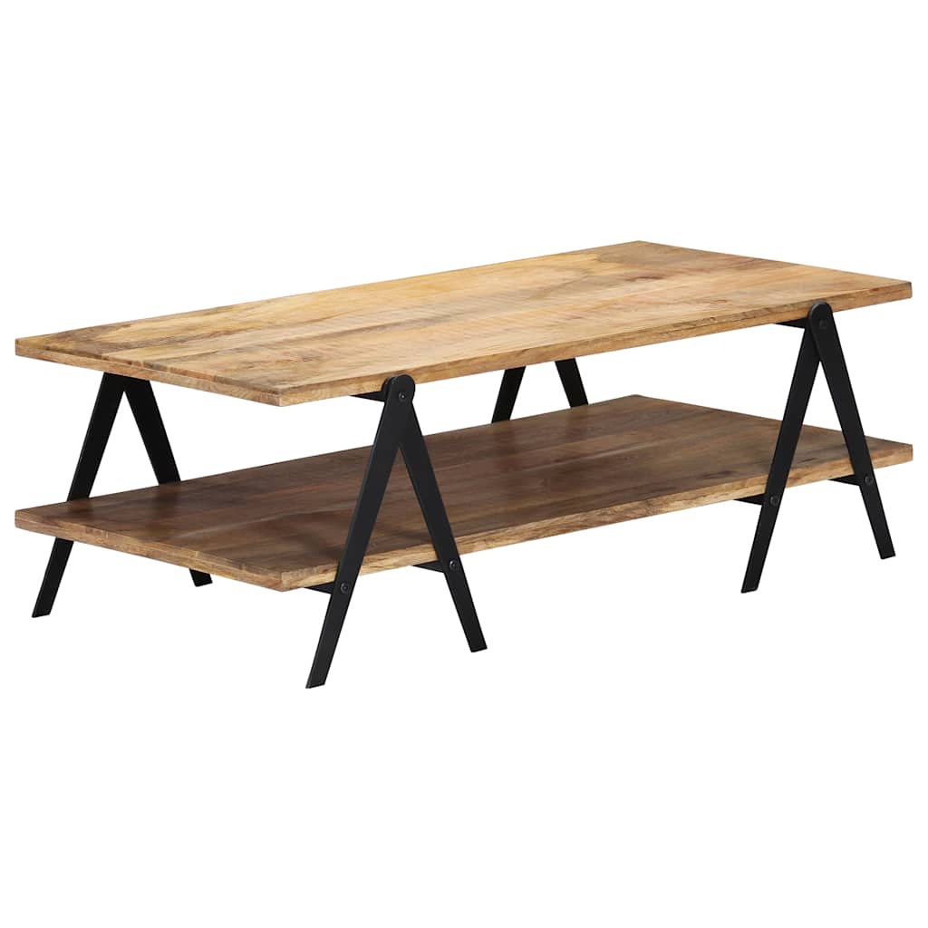 248094 vidaXL Coffee Table 115x60x40 cm Solid Mango Wood