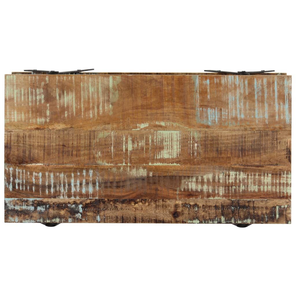 248095 vidaXL Coffee Table 115x60x40 cm Solid Reclaimed Wood