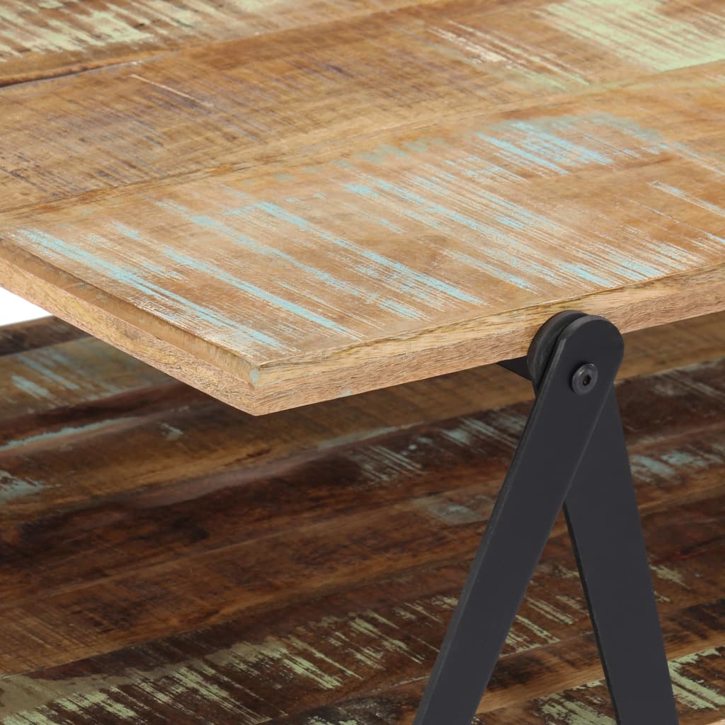 248095 vidaXL Coffee Table 115x60x40 cm Solid Reclaimed Wood