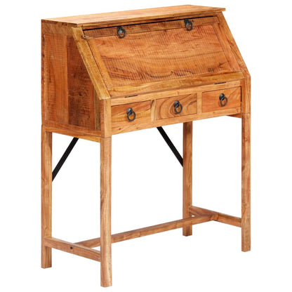 248098 vidaXL Writing Desk 90x40x107cm Solid Acacia Wood