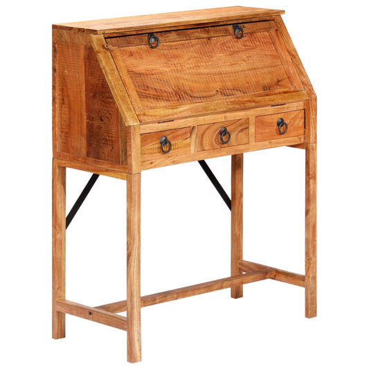 248098 vidaXL Writing Desk 90x40x107cm Solid Acacia Wood