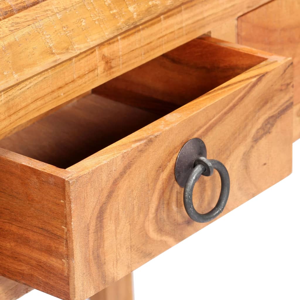 248098 vidaXL Writing Desk 90x40x107cm Solid Acacia Wood