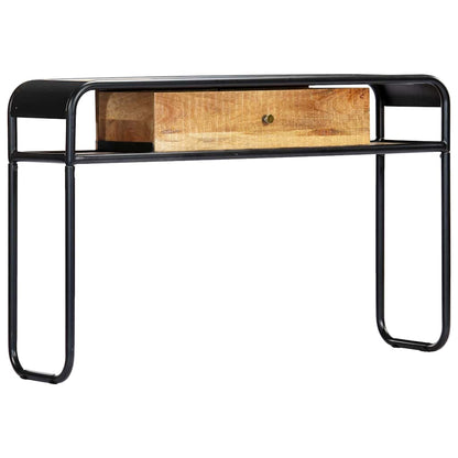 248102 vidaXL Console Table 118x30x75 cm Solid Mango Wood