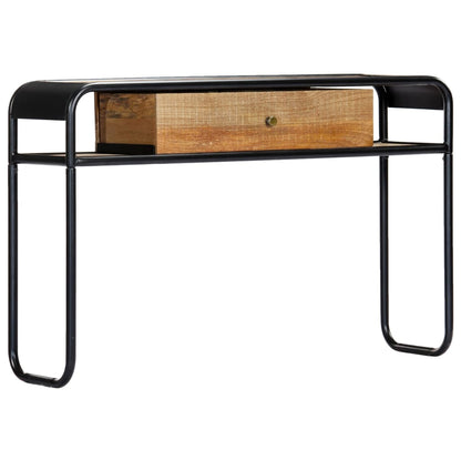 248102 vidaXL Console Table 118x30x75 cm Solid Mango Wood