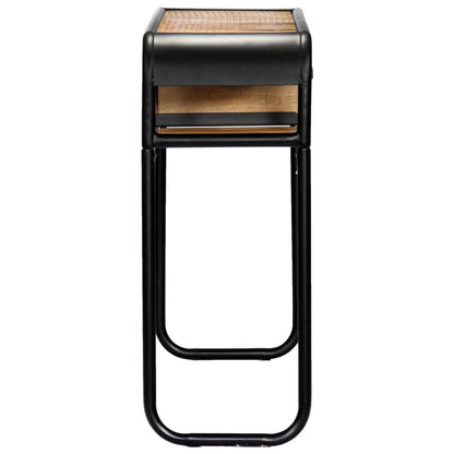 248102 vidaXL Console Table 118x30x75 cm Solid Mango Wood