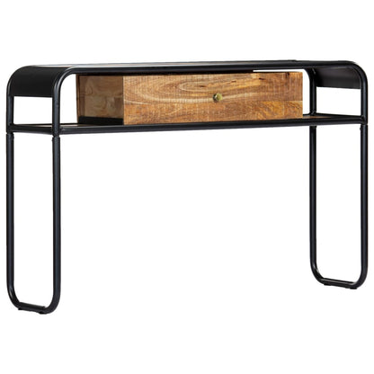 vidaXL Console Table 118x30x75 cm Solid Mango Wood