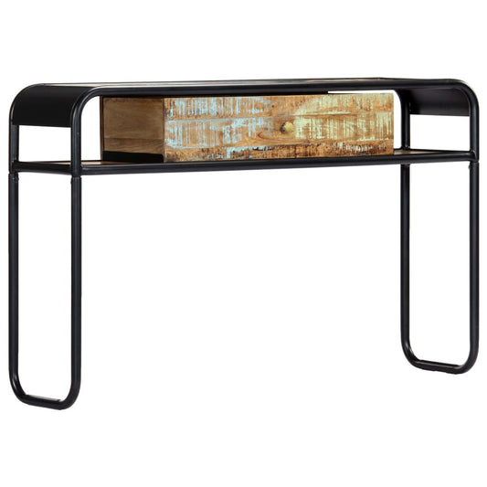 248103 vidaXL Console Table 118x30x75 cm Solid Reclaimed Wood