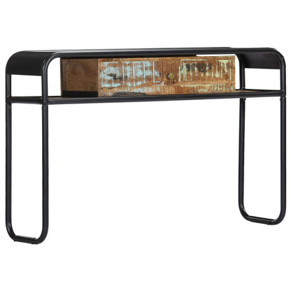 248103 vidaXL Console Table 118x30x75 cm Solid Reclaimed Wood