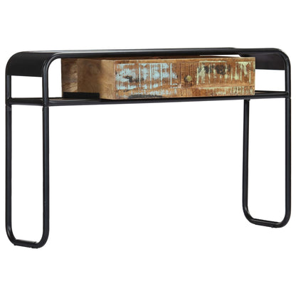 248103 vidaXL Console Table 118x30x75 cm Solid Reclaimed Wood