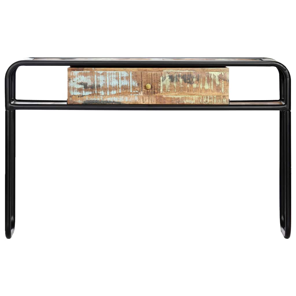 248103 vidaXL Console Table 118x30x75 cm Solid Reclaimed Wood