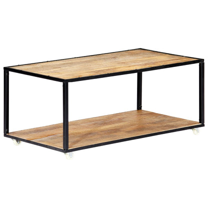 vidaXL Coffee Table 90x50x40 cm Solid Reclaimed Wood