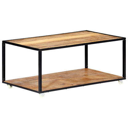 vidaXL Coffee Table 90x50x40 cm Solid Reclaimed Wood