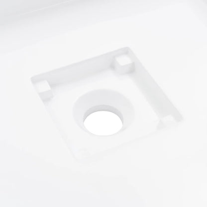 vidaXL Wash Basin 50x50x12.3 cm Mineral Cast/Marble Cast White