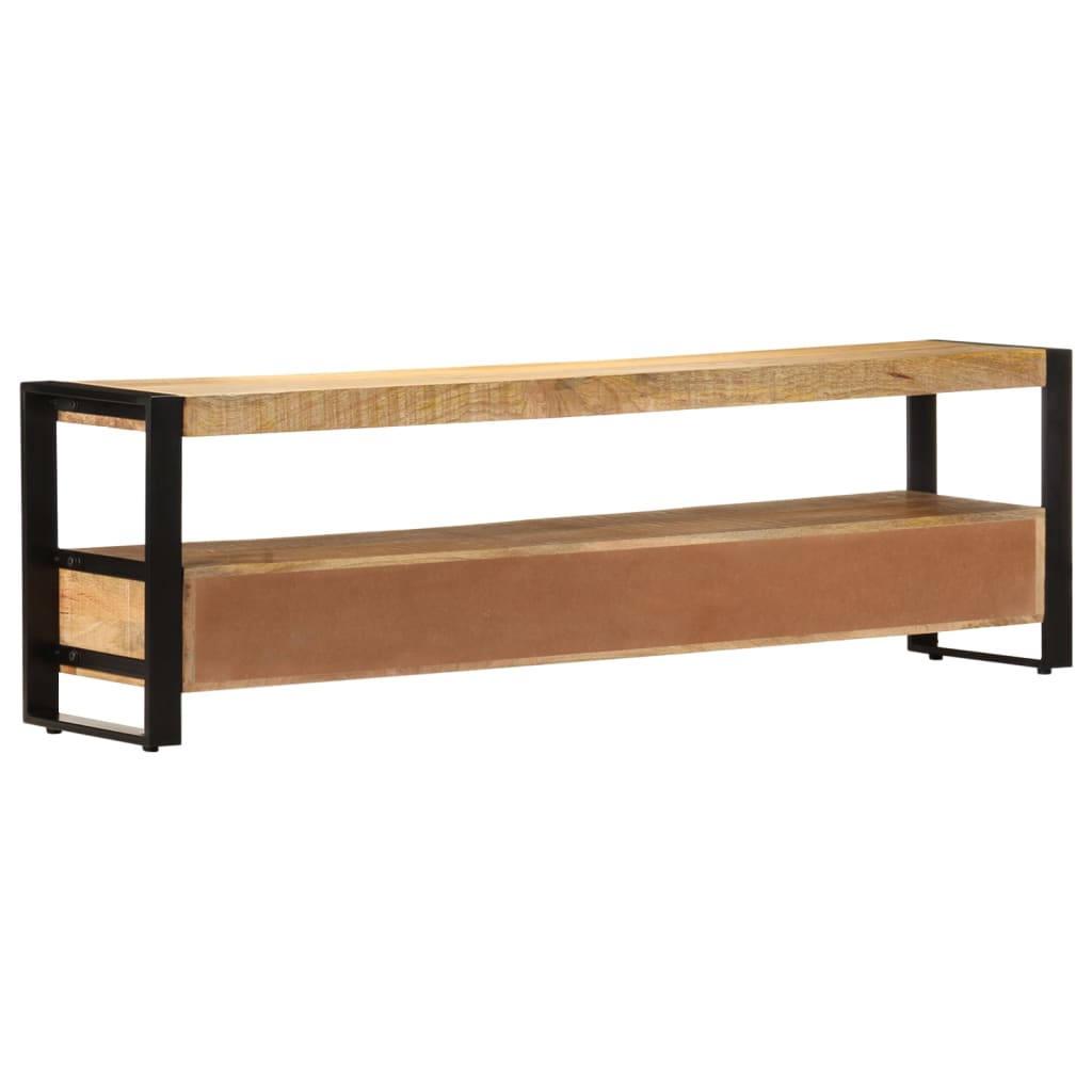247906 vidaXL TV Cabinet 150x30x45 cm Solid Mango Wood