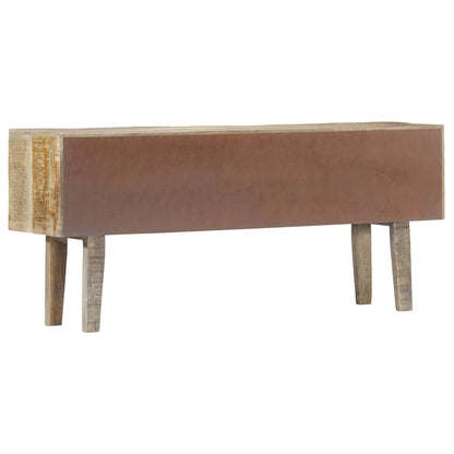247914 vidaXL Sideboard 140x30x60 cm Solid Mango Wood