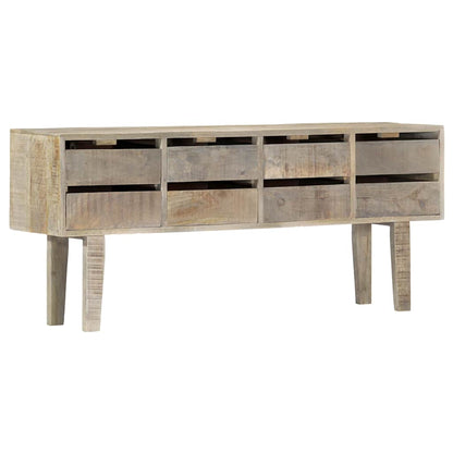 247914 vidaXL Sideboard 140x30x60 cm Solid Mango Wood