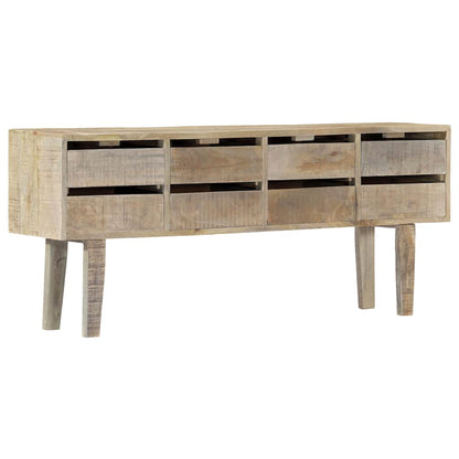 247914 vidaXL Sideboard 140x30x60 cm Solid Mango Wood