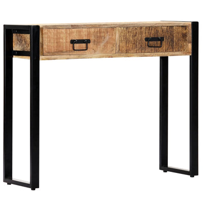 247920 vidaXL Console Table 90x30x75 cm Solid Mango Wood