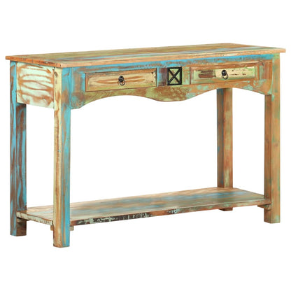 247925 vidaXL Console Table 120x40x75 cm Solid Reclaimed Wood