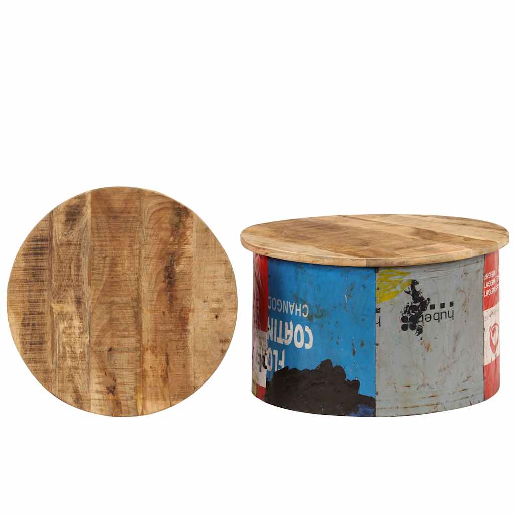 247576 vidaXL Coffee Tables 2 pcs Solid Mango Wood