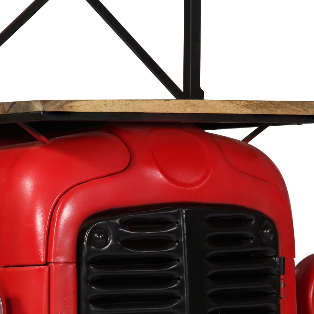 vidaXL Tractor Wine Cabinet 49x31x172 cm Solid Mango Wood