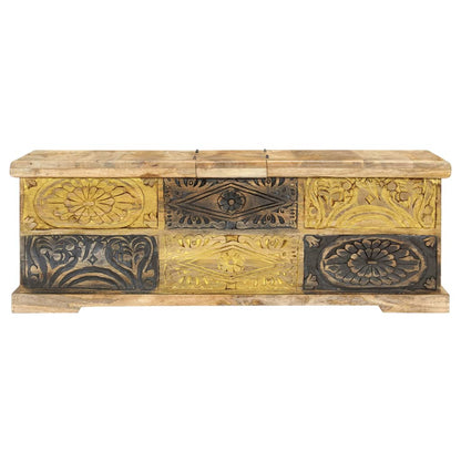 vidaXL Coffee Table 100x50x35 cm Solid Mango Wood