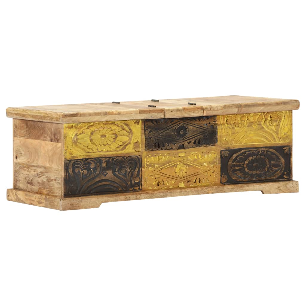 vidaXL Coffee Table 100x50x35 cm Solid Mango Wood