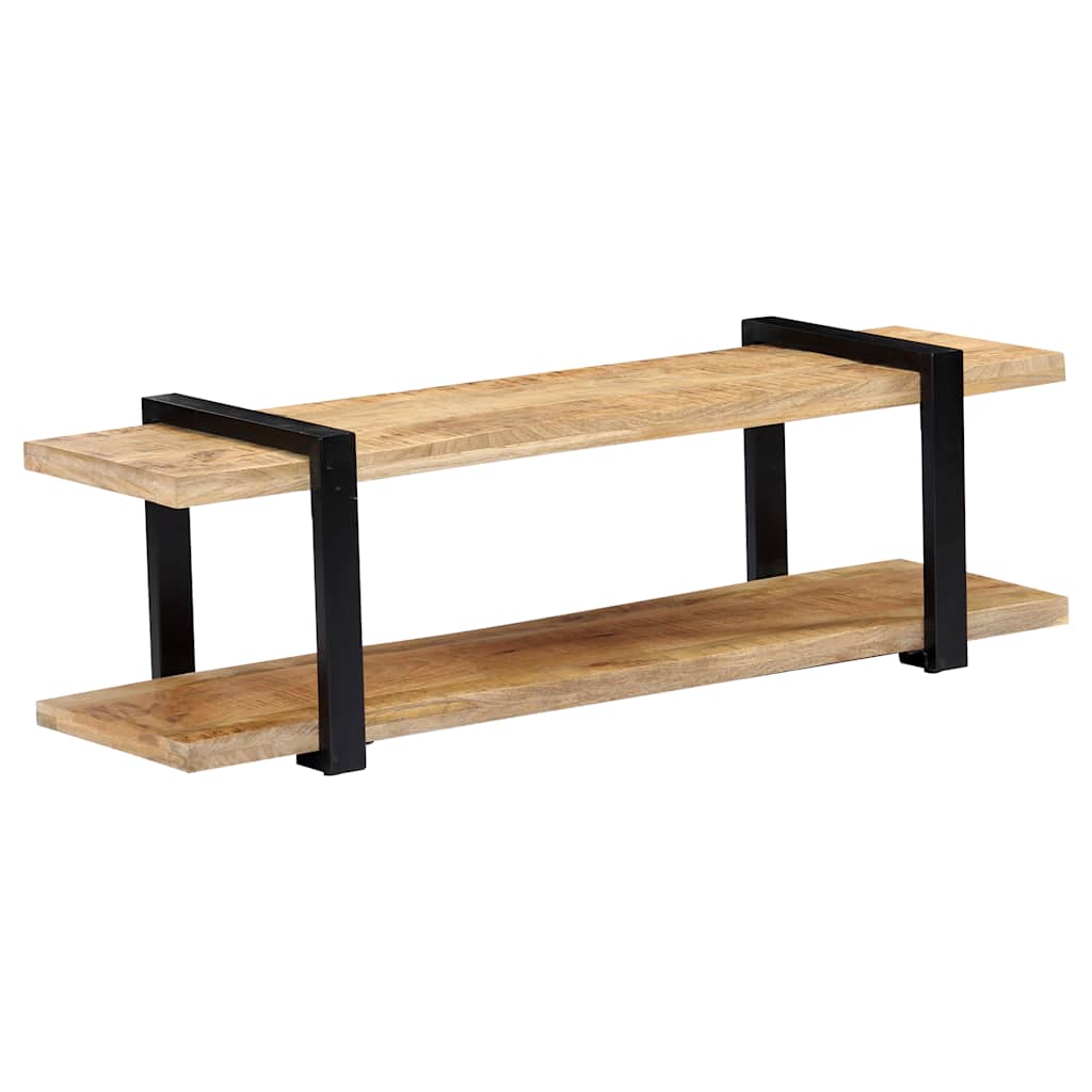 247883 vidaXL TV Cabinet 130x40x40 cm Solid Mango Wood