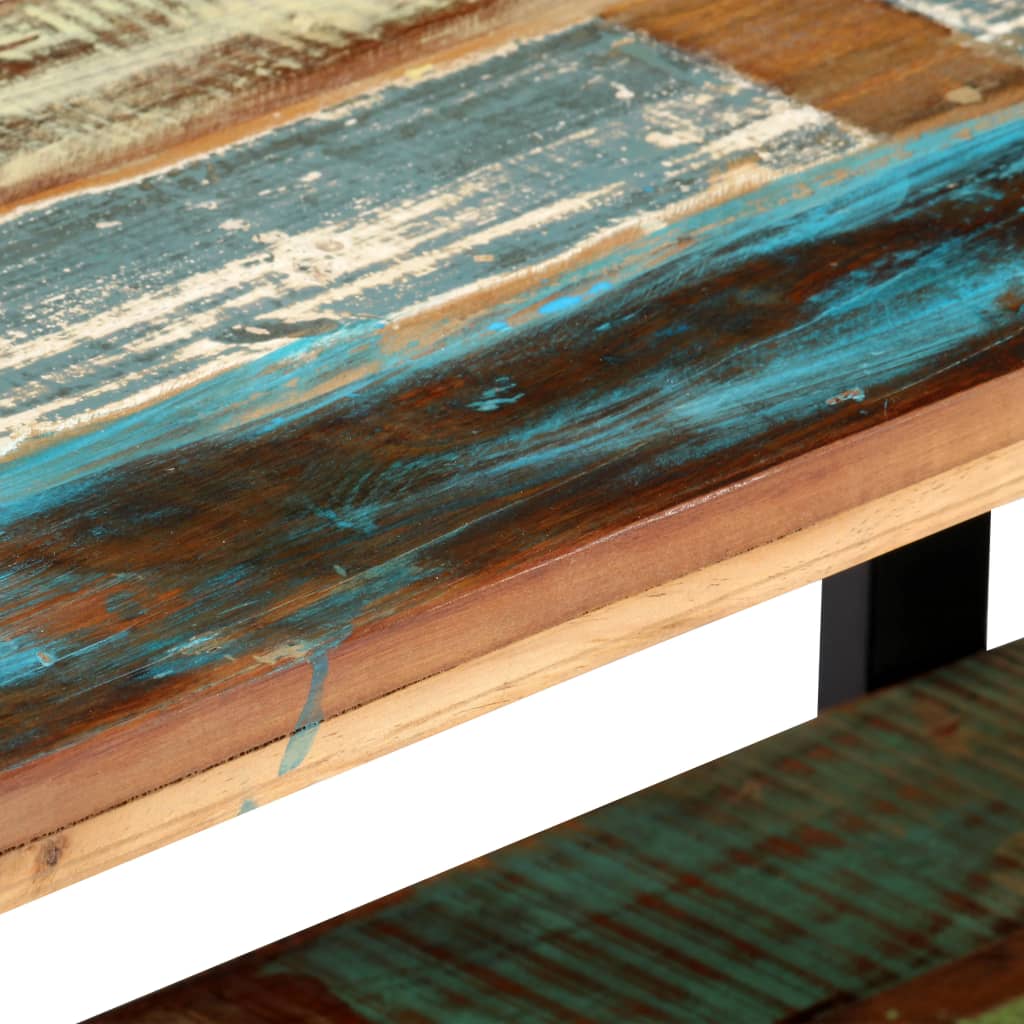 vidaXL TV Cabinet 130x40x40 cm Solid Reclaimed Wood