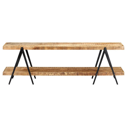 vidaXL TV Cabinet 160x40x50 cm Solid Mango Wood