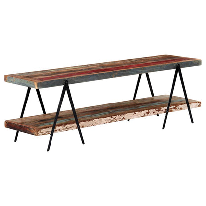 247886 vidaXL TV Cabinet 160x40x50 cm Solid Reclaimed Wood