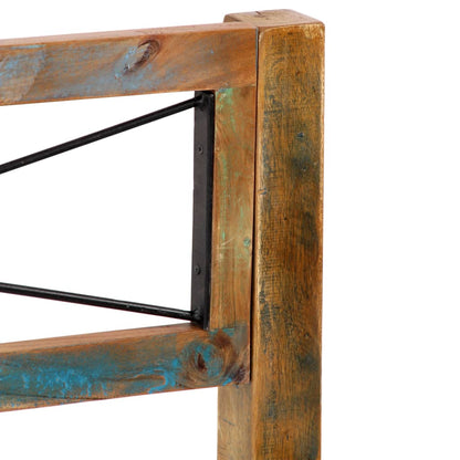 vidaXL Bed Frame | Mixed colours due to reclaimed wood | Solid Reclaimed Wood