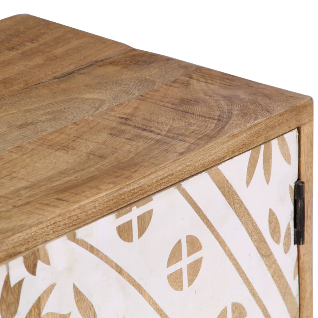 vidaXL TV Cabinet 140x30x40 cm Solid Mango Wood
