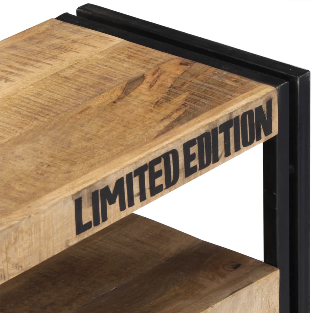 vidaXL TV Cabinet 100x30x45 cm Solid Mango Wood