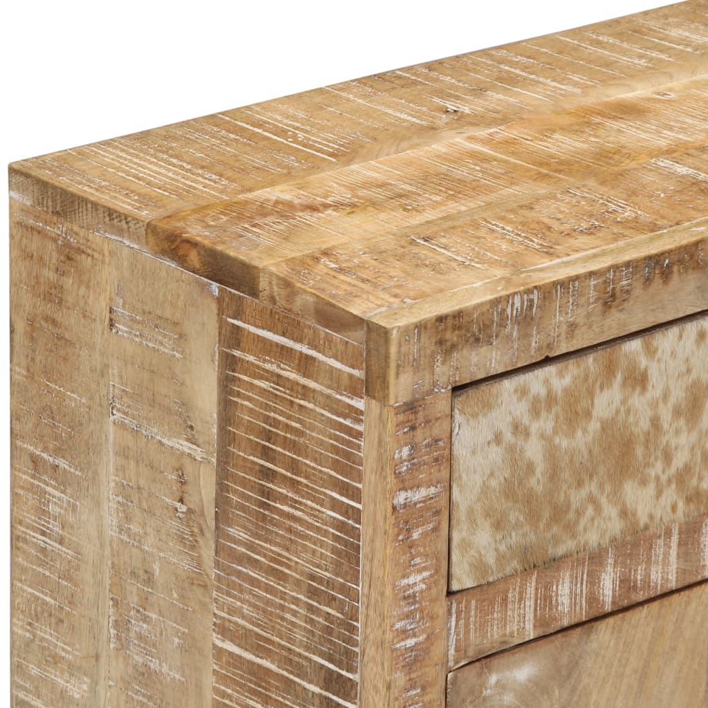 vidaXL Sideboard | Natural Mango Wood